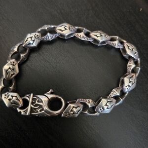 Monarch Silver Bracelet for Men